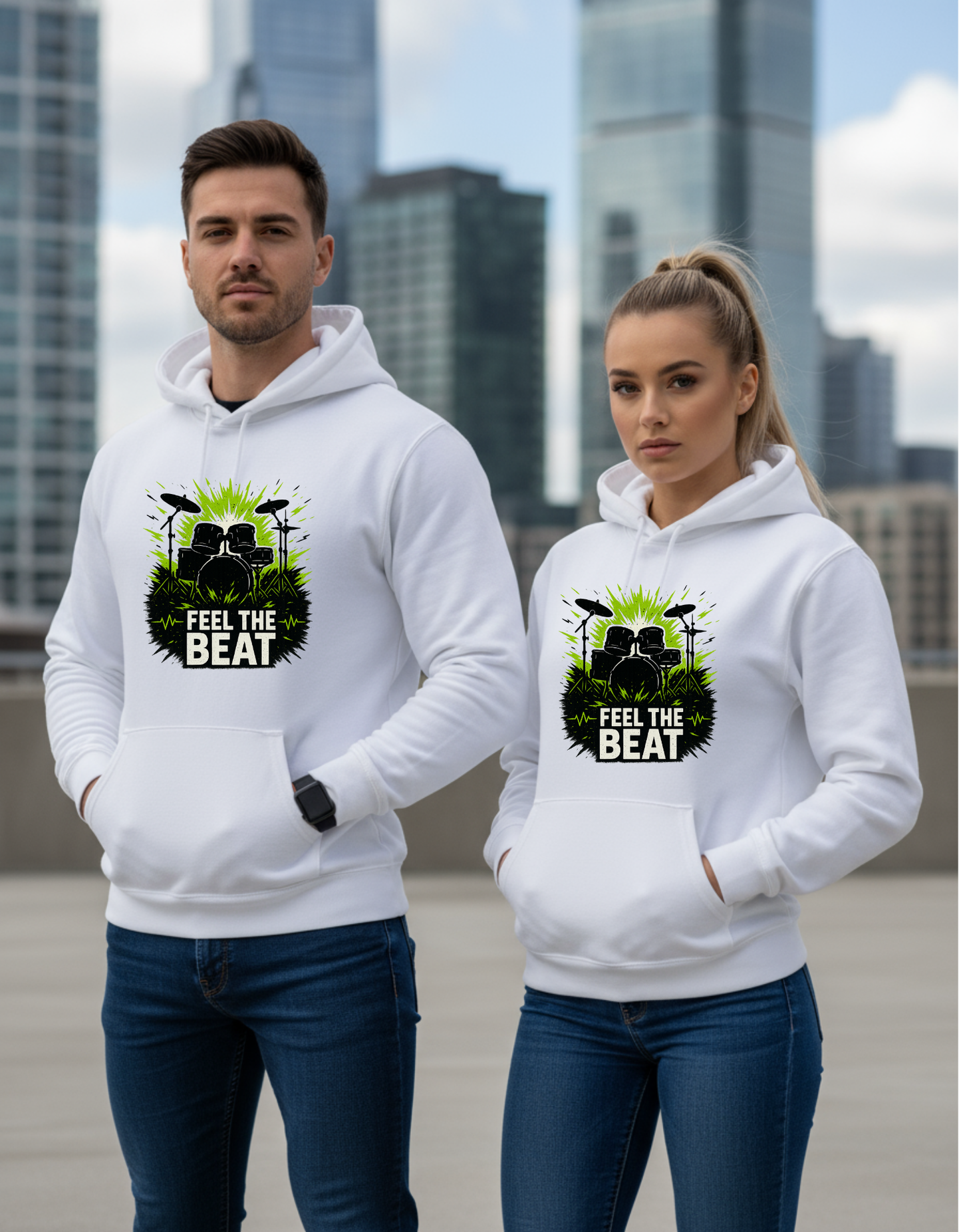 Unisex Hoodie Feel Beat