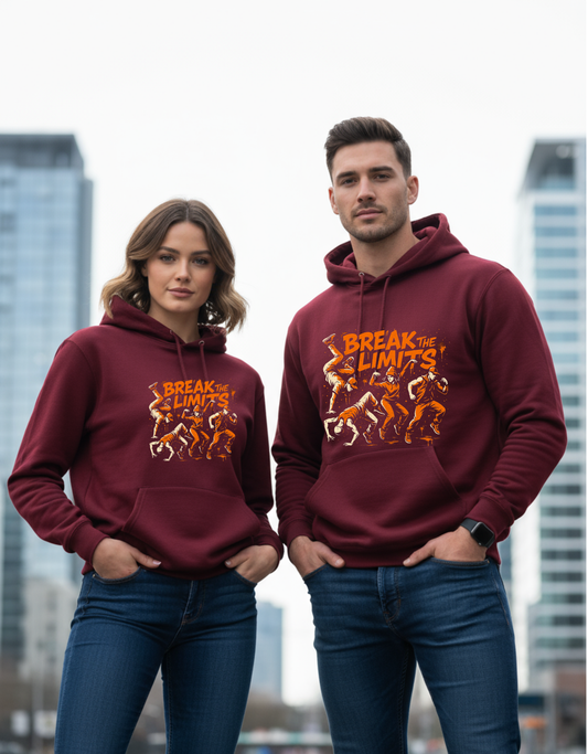 Unisex Hoodie Break Limits