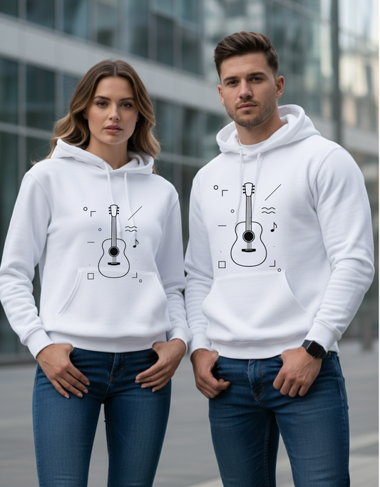 Unisex Hoodie Guitar
