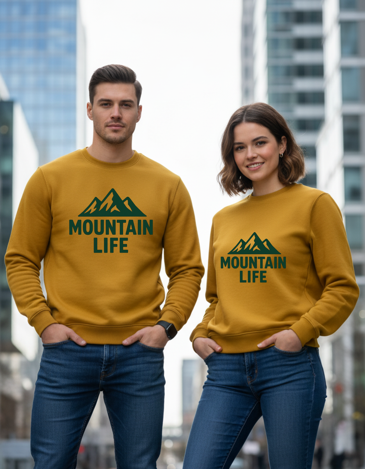 Unisex Sweatshirt Mountain Life