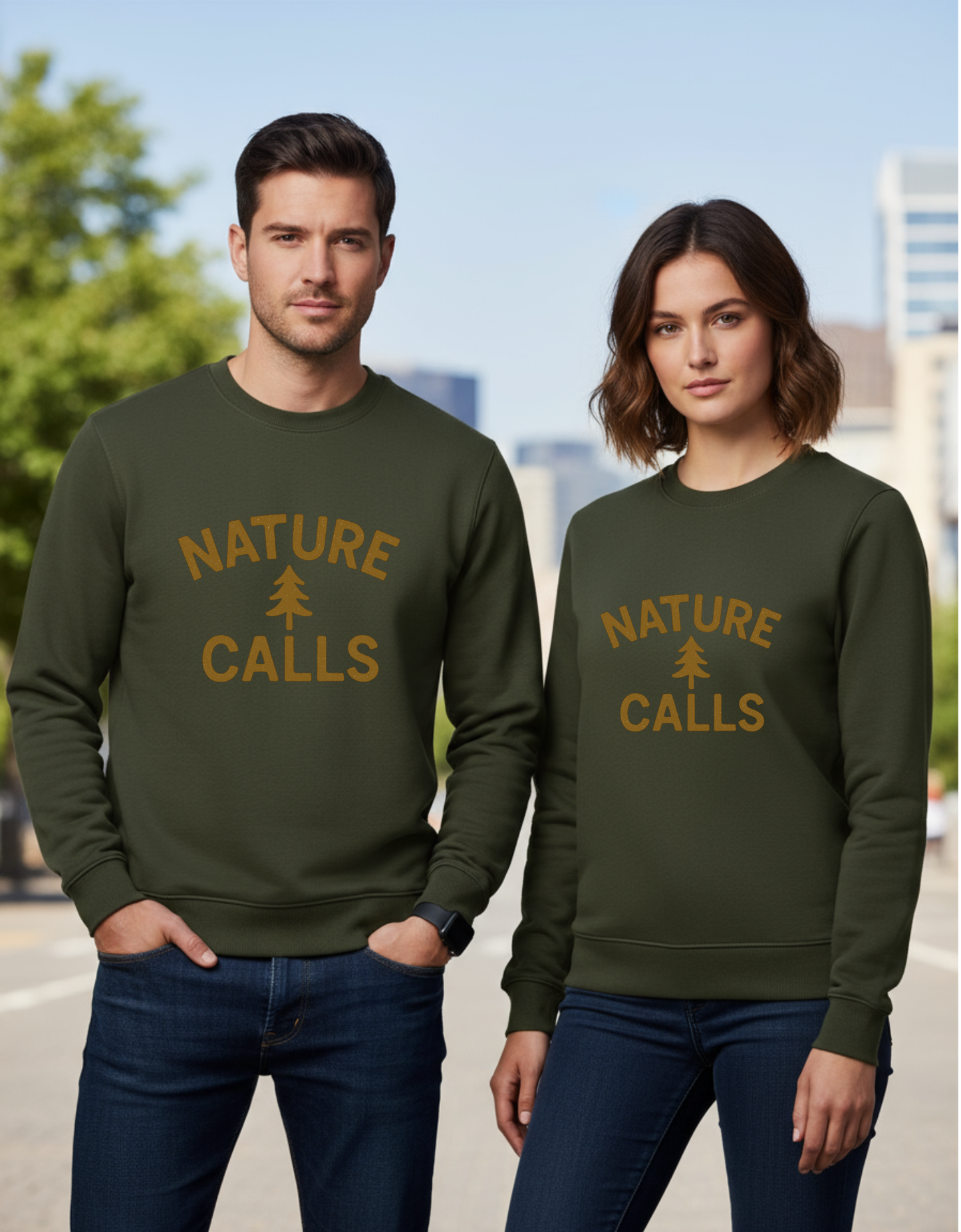 Unisex Sweatshirt Nature Calls