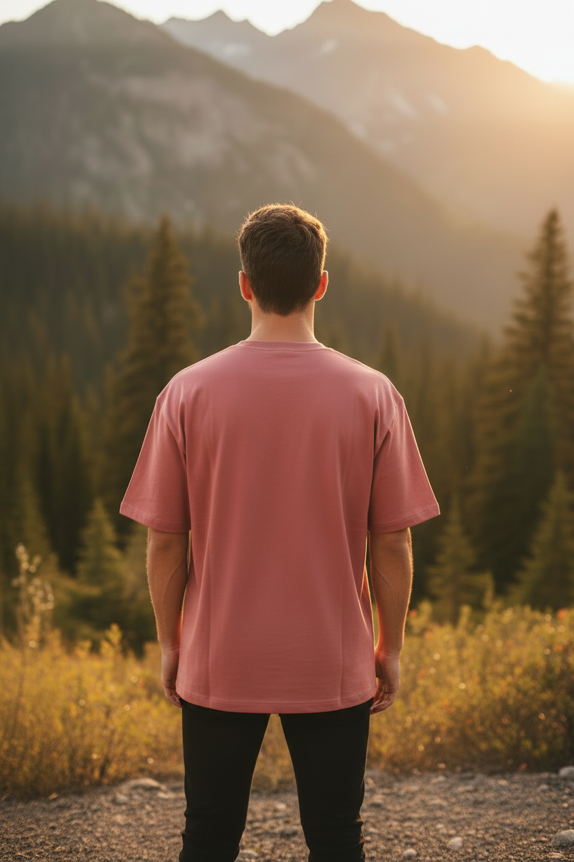 Back View - Exact Coral Color
