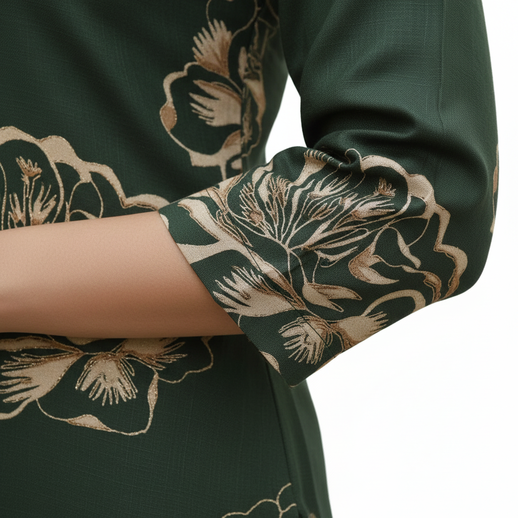 Close-up sleeve cuff