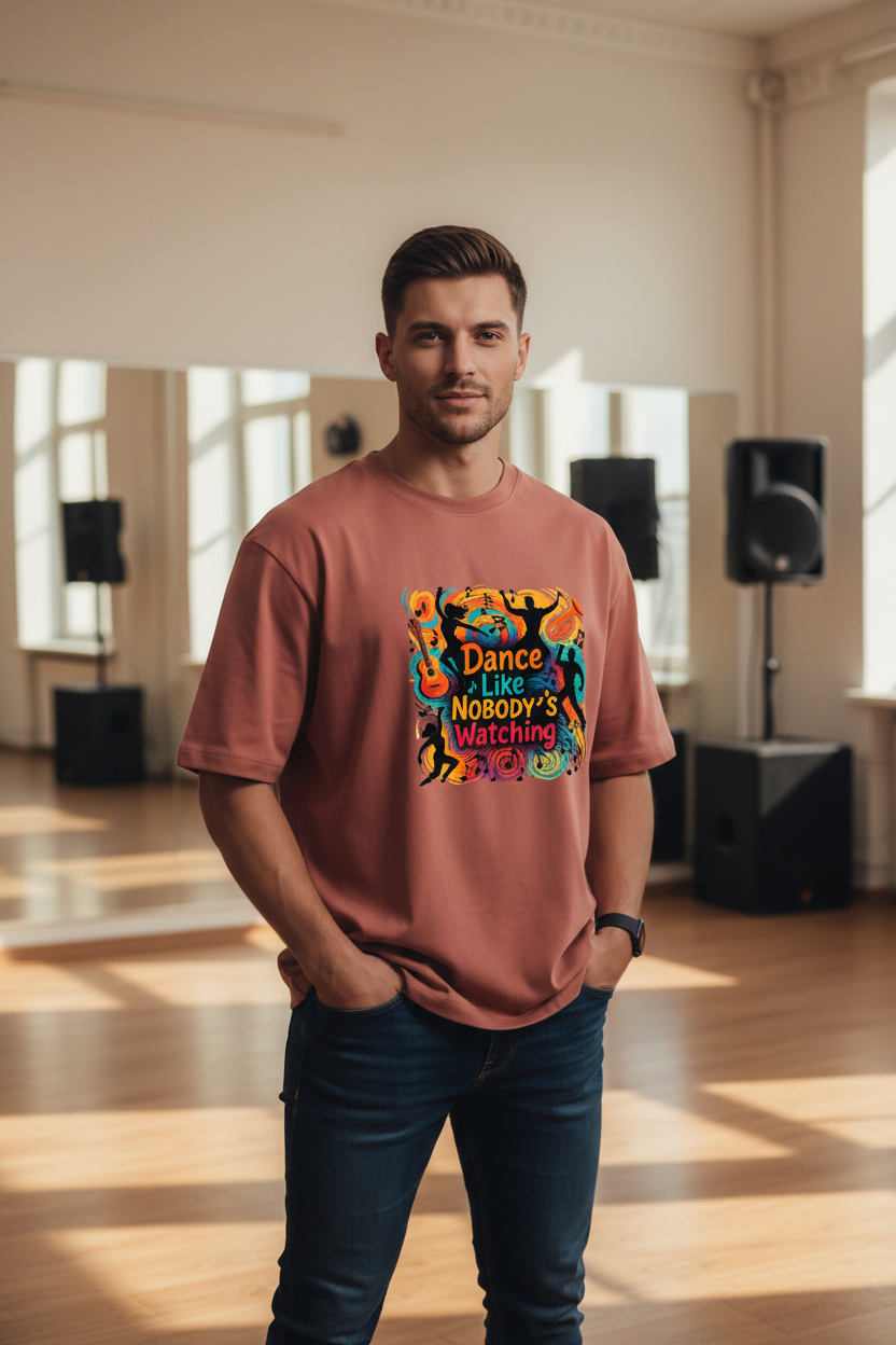 Dance Like Nobody's Watching - Dance Studio Background