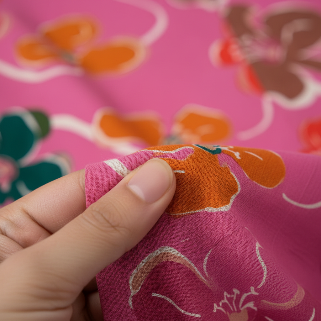 Fabric touch shot