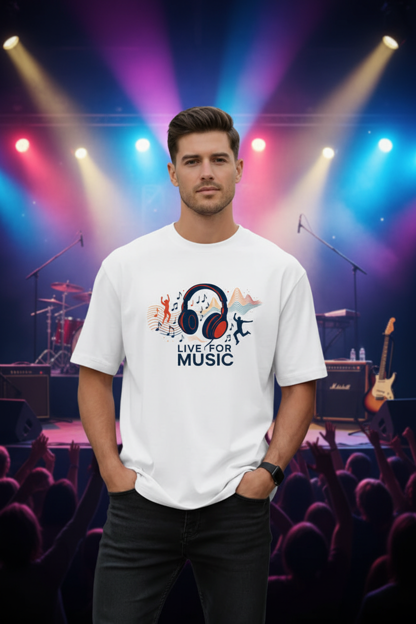 Live For Music - Concert Venue Background