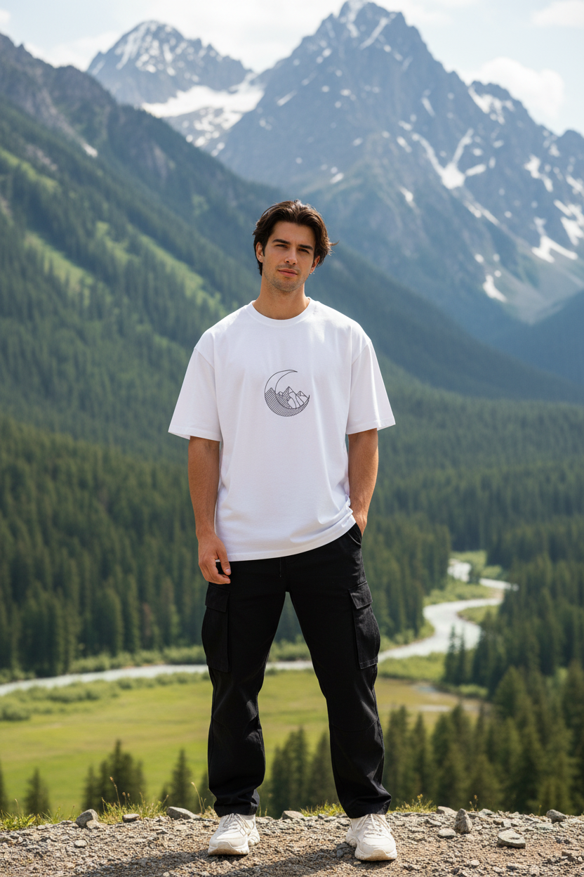 Male Model Mountains 1