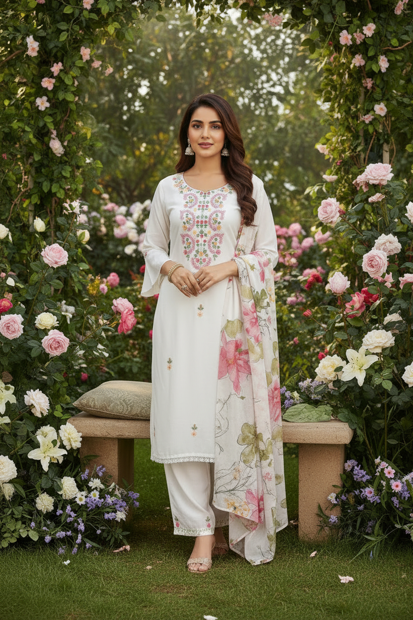 Standing Pose Royal Wedding Background