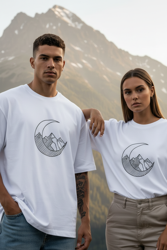 Zoomed White Tshirt Design